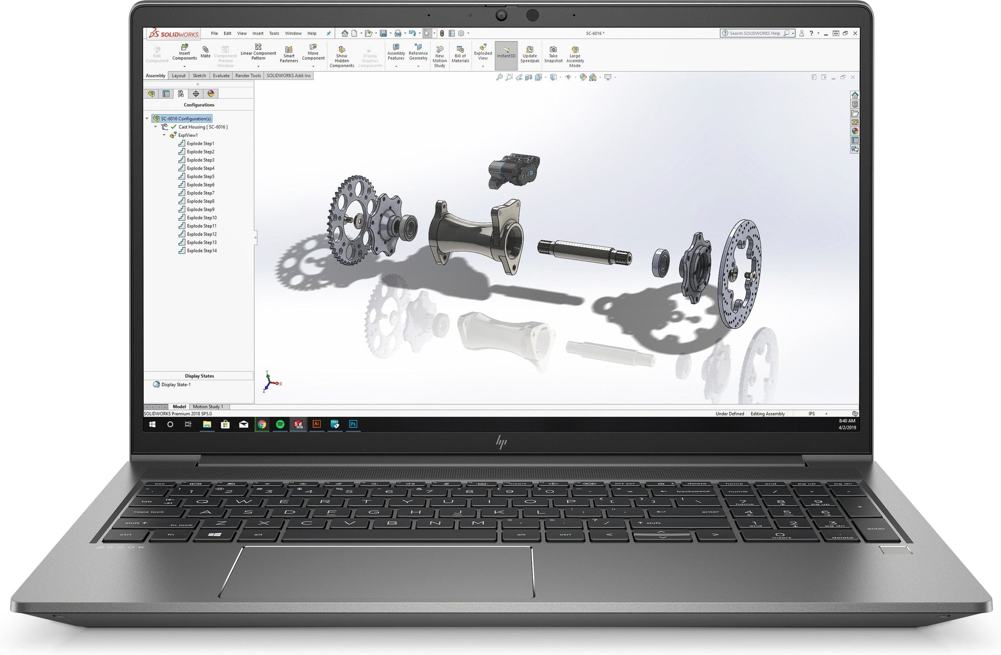 HP Laptop HP Zbook Power G7 15.6