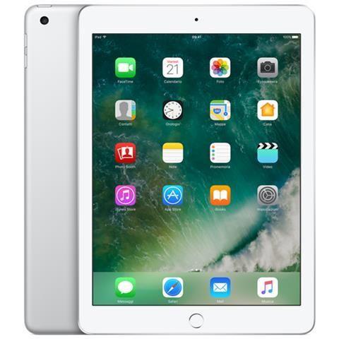 Apple Tablet Ricondizionato C Apple iPad 5gen 2017, Wi-Fi + 4G, 32 GB, Silver, MP1L2TY/A (C)